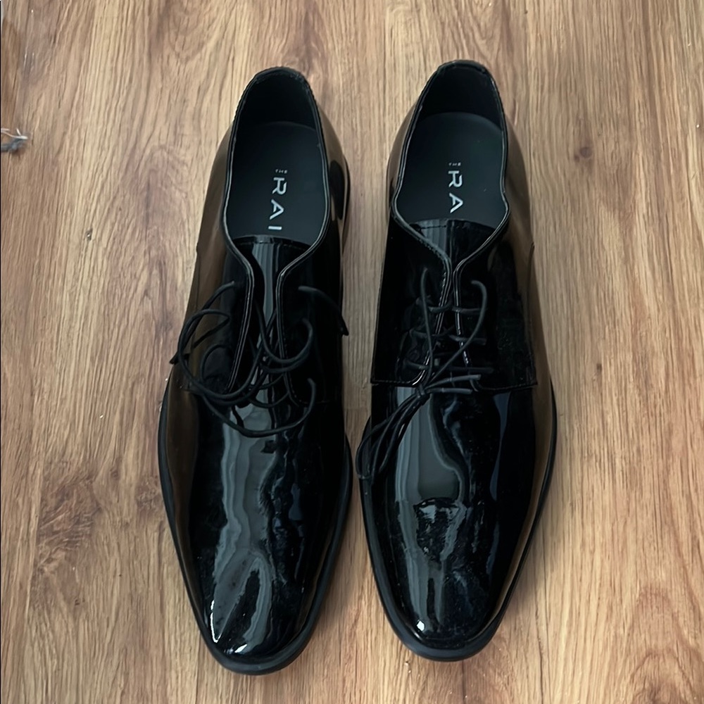 The Rail Black Oxford Shoes Patent Leather
